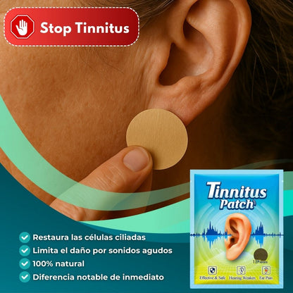 PARCHES PARA ZUMBIDO DE OIDO, TINNITUS Y ACÚFENOS PACK 12 UD - TINICALM™