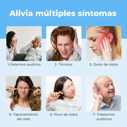 PARCHES PARA ZUMBIDO DE OIDO, TINNITUS Y ACÚFENOS PACK 12 UD - TINICALM™