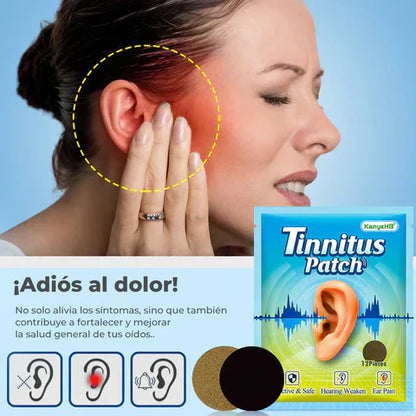 PARCHES PARA ZUMBIDO DE OIDO, TINNITUS Y ACÚFENOS PACK 12 UD - TINICALM™